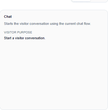 LeadVynx Chat action configuration detail